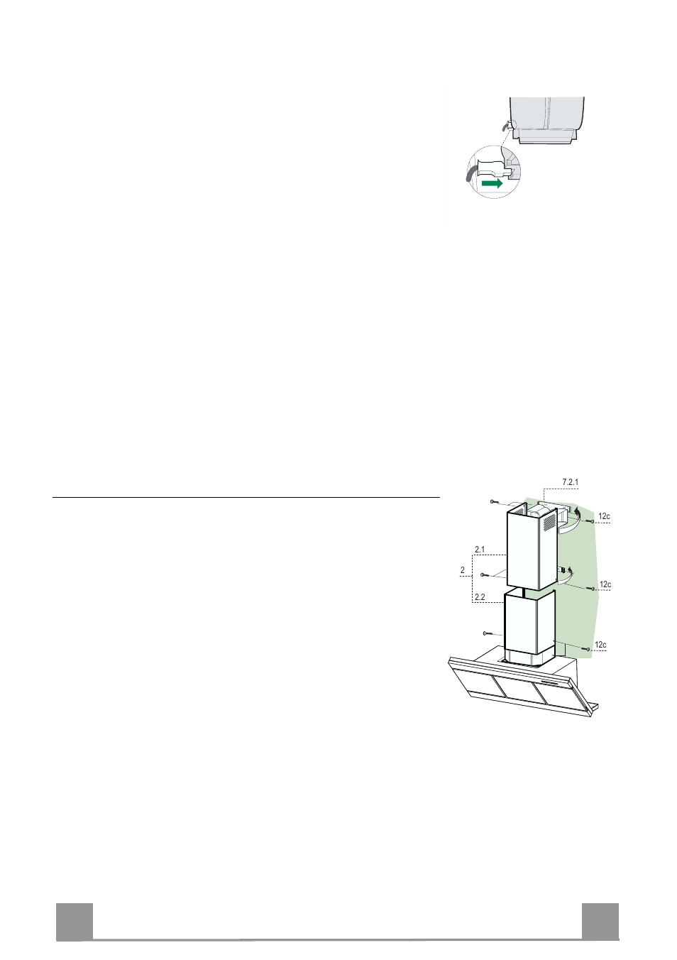 En 8 8, Flue assembly | Rangemaster RMG1H60SG User Manual | Page 8 / 16