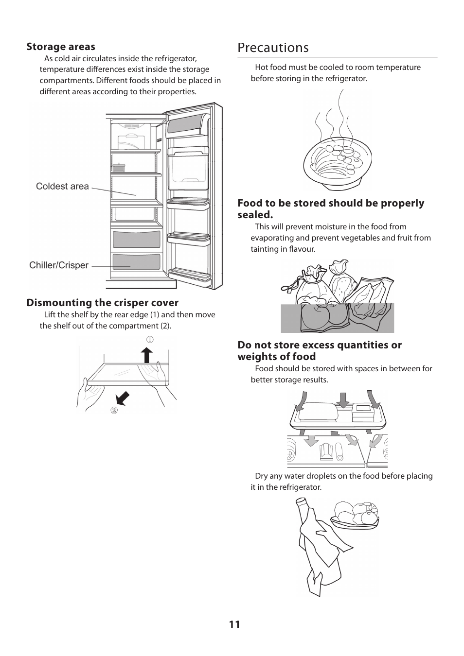 Precautions | Rangemaster U109100 - 02 User Manual | Page 11 / 24