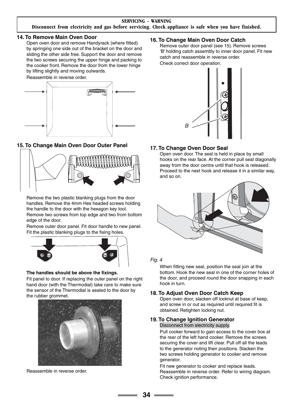 Rangemaster 90 User Manual | Page 34 / 40