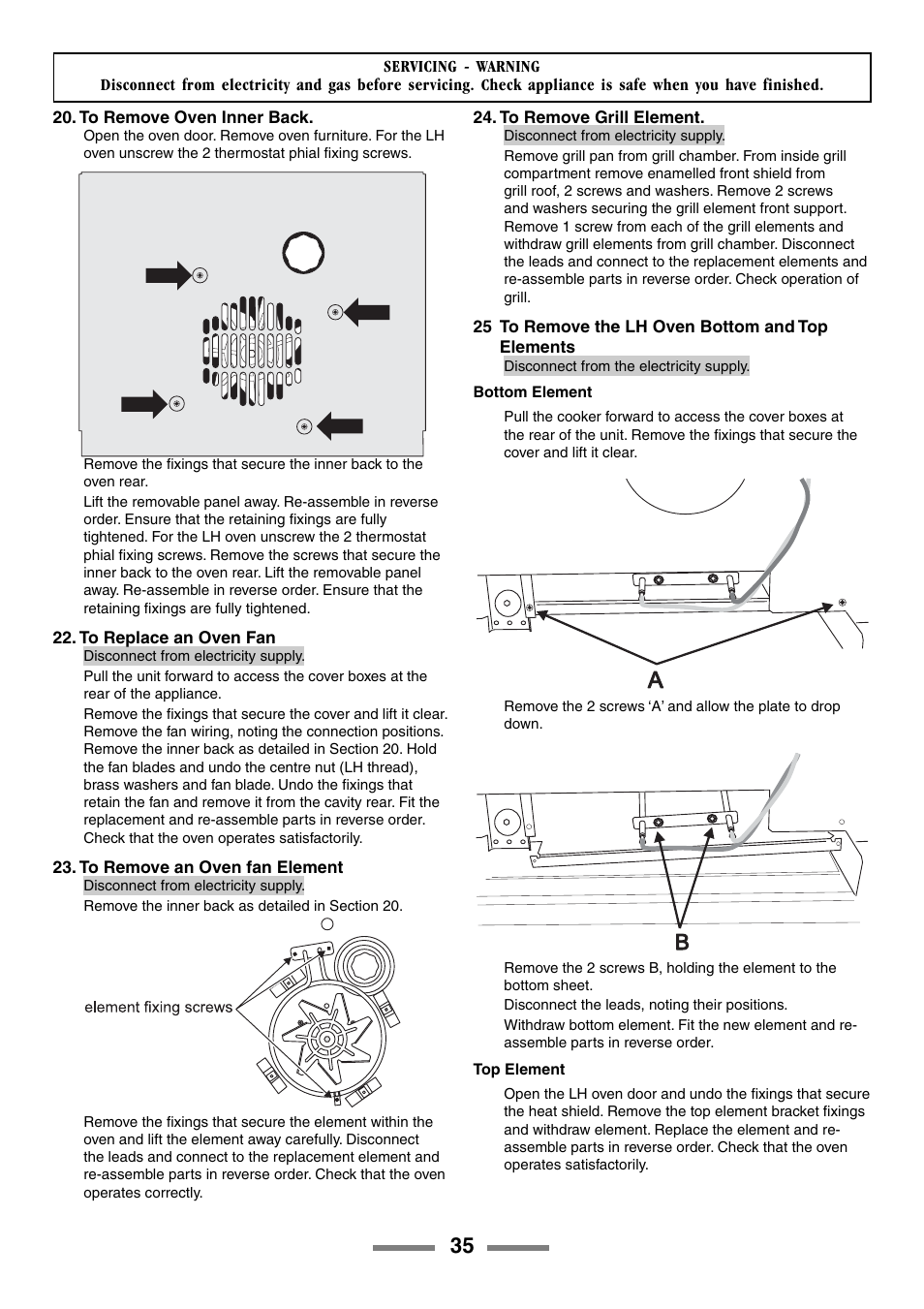 Rangemaster 90 User Manual | Page 35 / 40