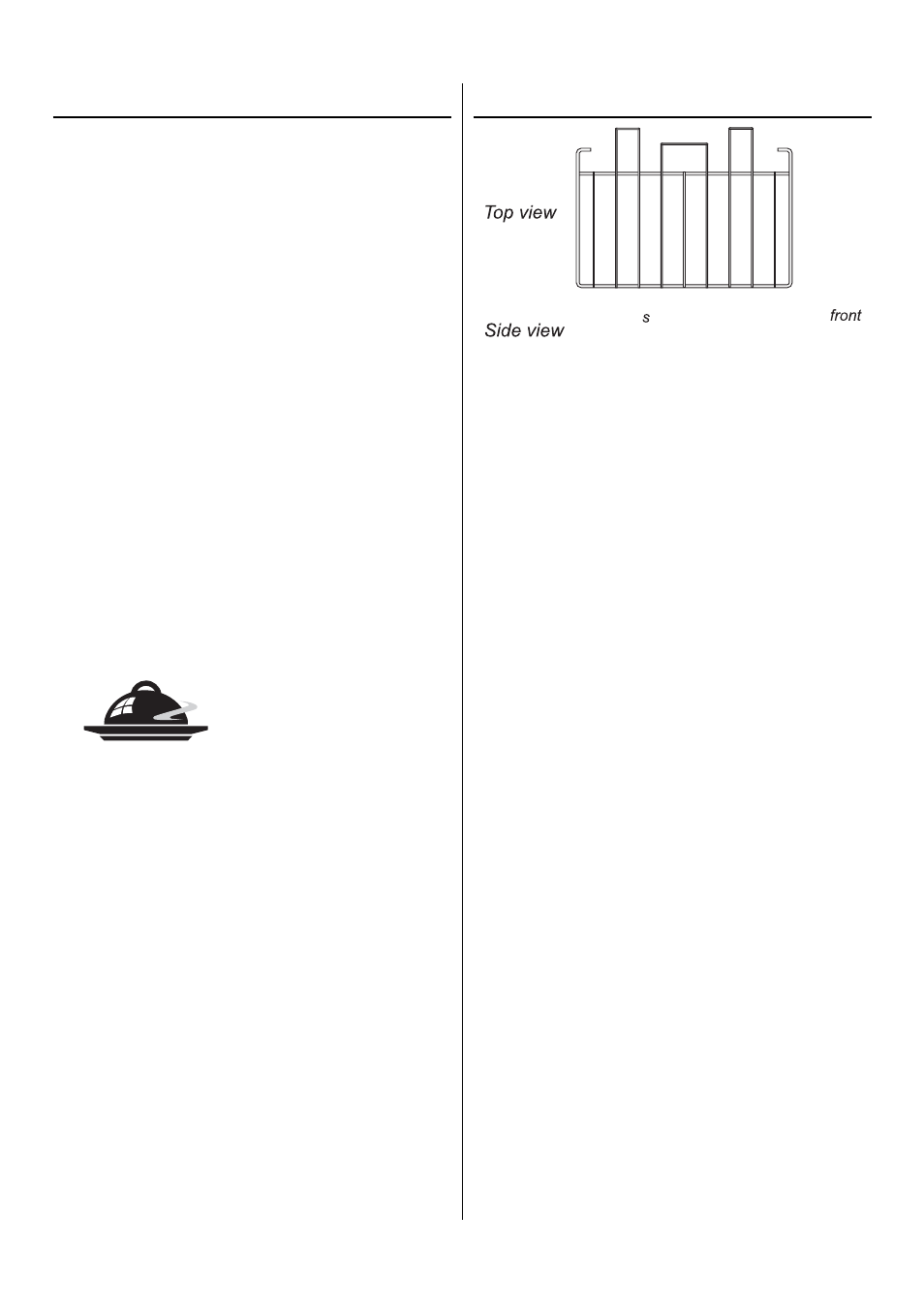 Oven cooking, Main oven shelves | Rangemaster 90 Dual Fuel User Manual | Page 10 / 36