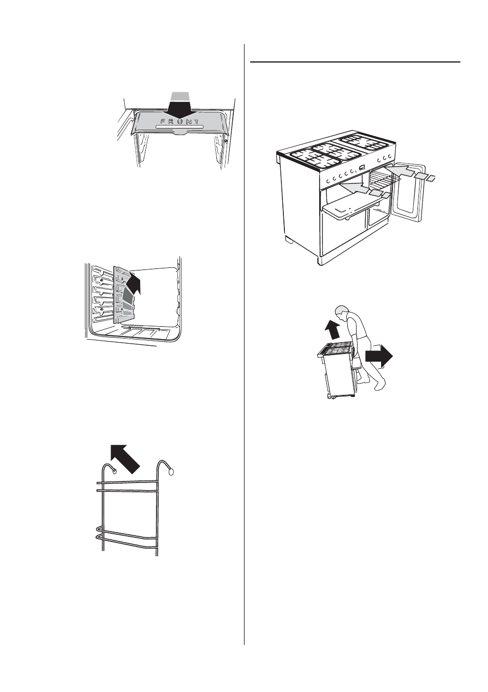 Moving your cooker, The tall oven | Rangemaster 90 Dual Fuel User Manual | Page 17 / 36