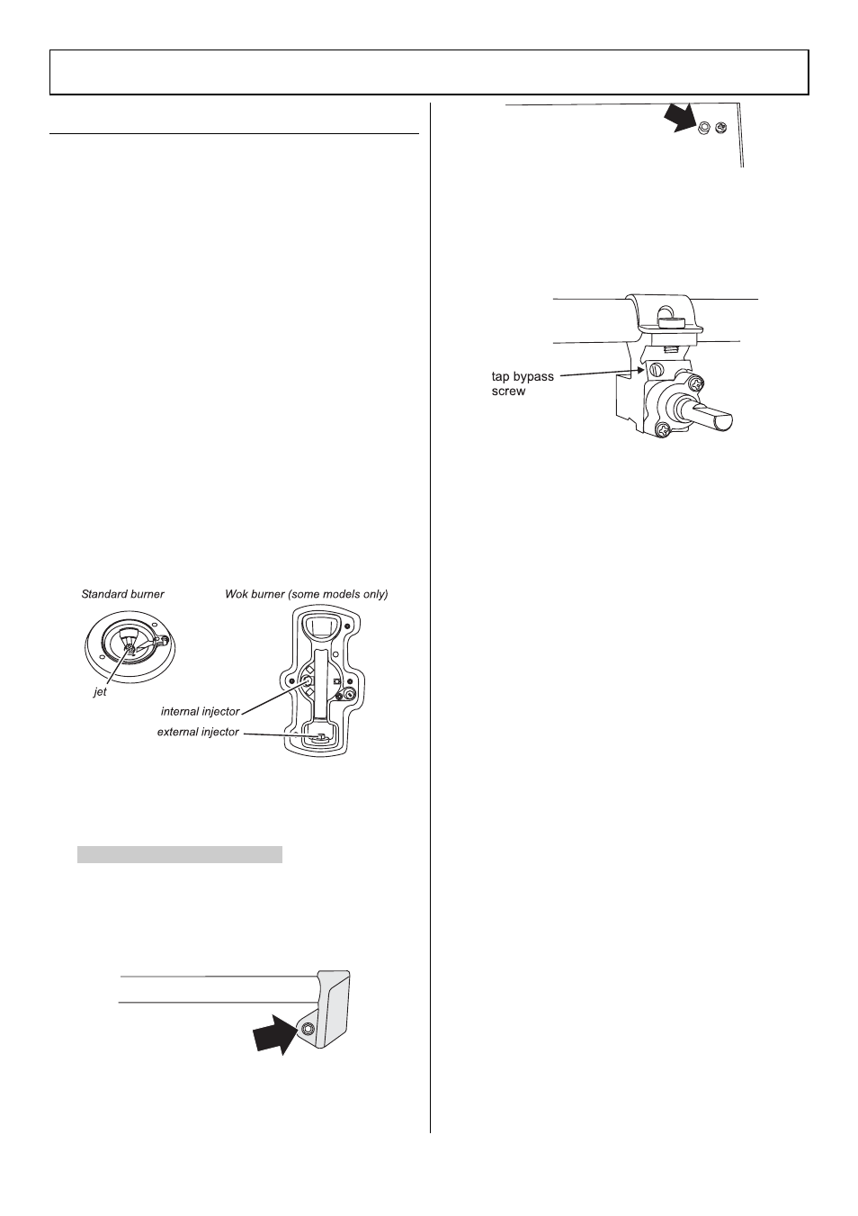 Conversion to lp gas, Servicing - warning, Conversion | Injectors, Tap adjustment, Stick on label, Pressure testing | Rangemaster 90 Dual Fuel User Manual | Page 29 / 36