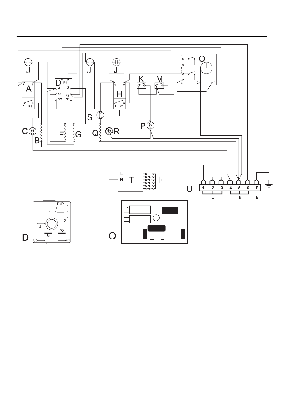 Circuit diagram | Rangemaster 90 Dual Fuel User Manual | Page 34 / 36