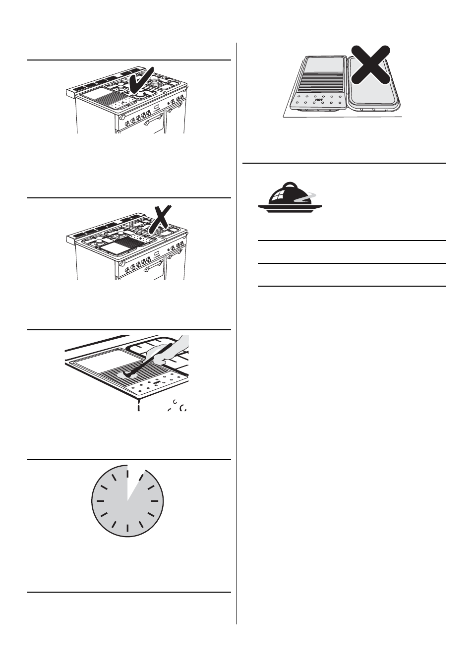 The griddle | Rangemaster 90 Dual Fuel User Manual | Page 5 / 36