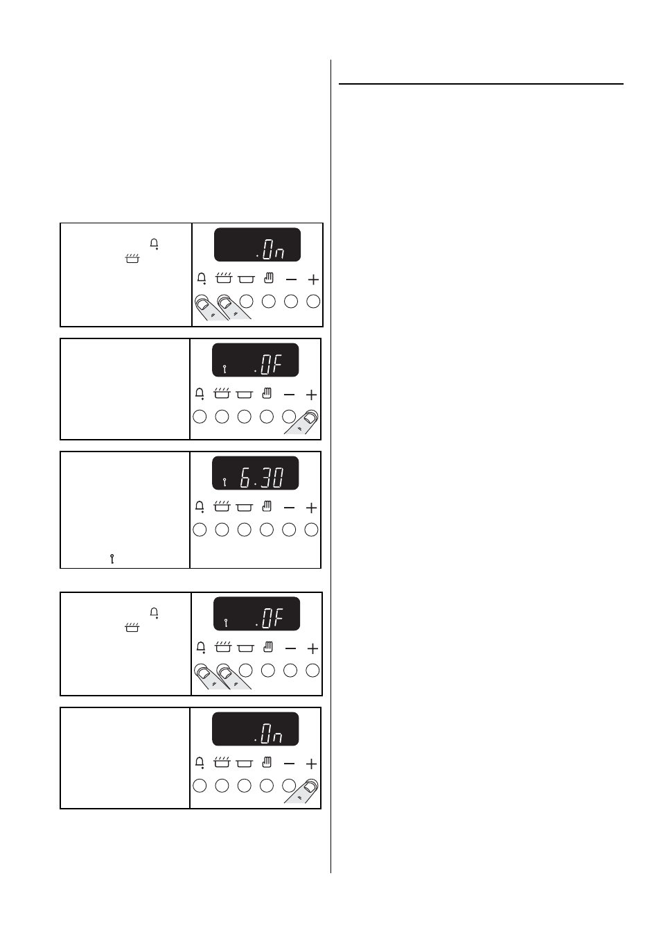 Cooking using the timer, 9clock special features | Rangemaster 90 Dual Fuel User Manual | Page 9 / 36