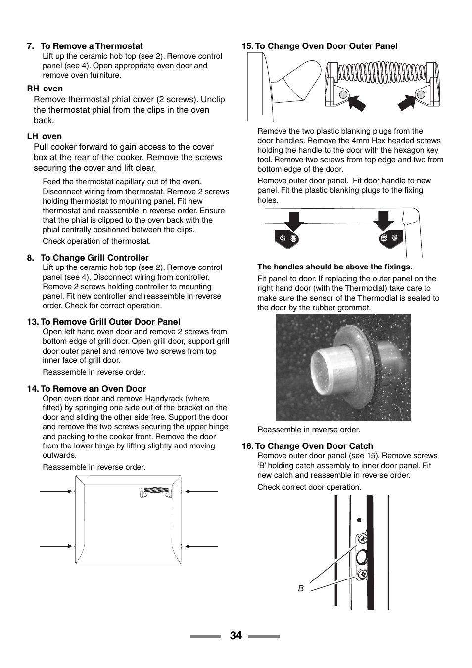 Rangemaster ELAN U105510-01 User Manual | Page 34 / 40