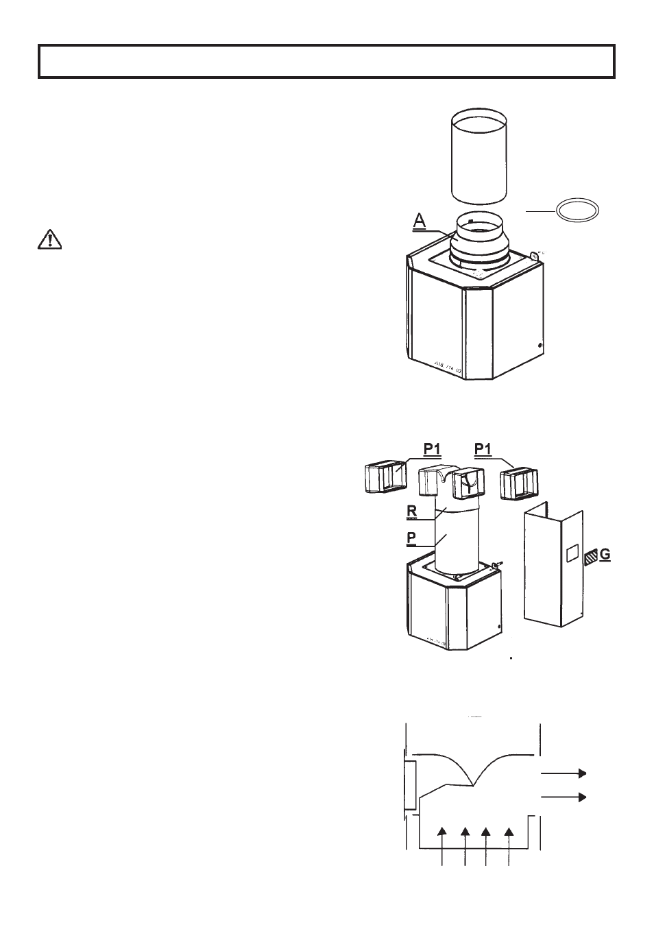 Installing the chimney hood | Rangemaster RMHDT90SS User Manual | Page 14 / 16