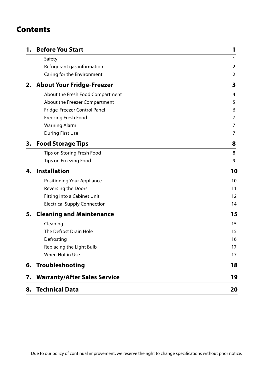 Rangemaster U110121 - 01A User Manual | Page 2 / 24