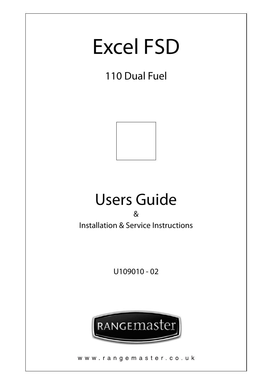 Rangemaster 110 User Manual | 44 pages