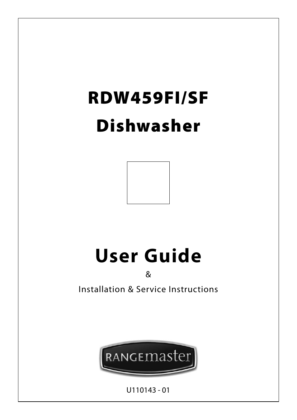 Rangemaster Dishwasher RDW459FI/SF User Manual | 28 pages