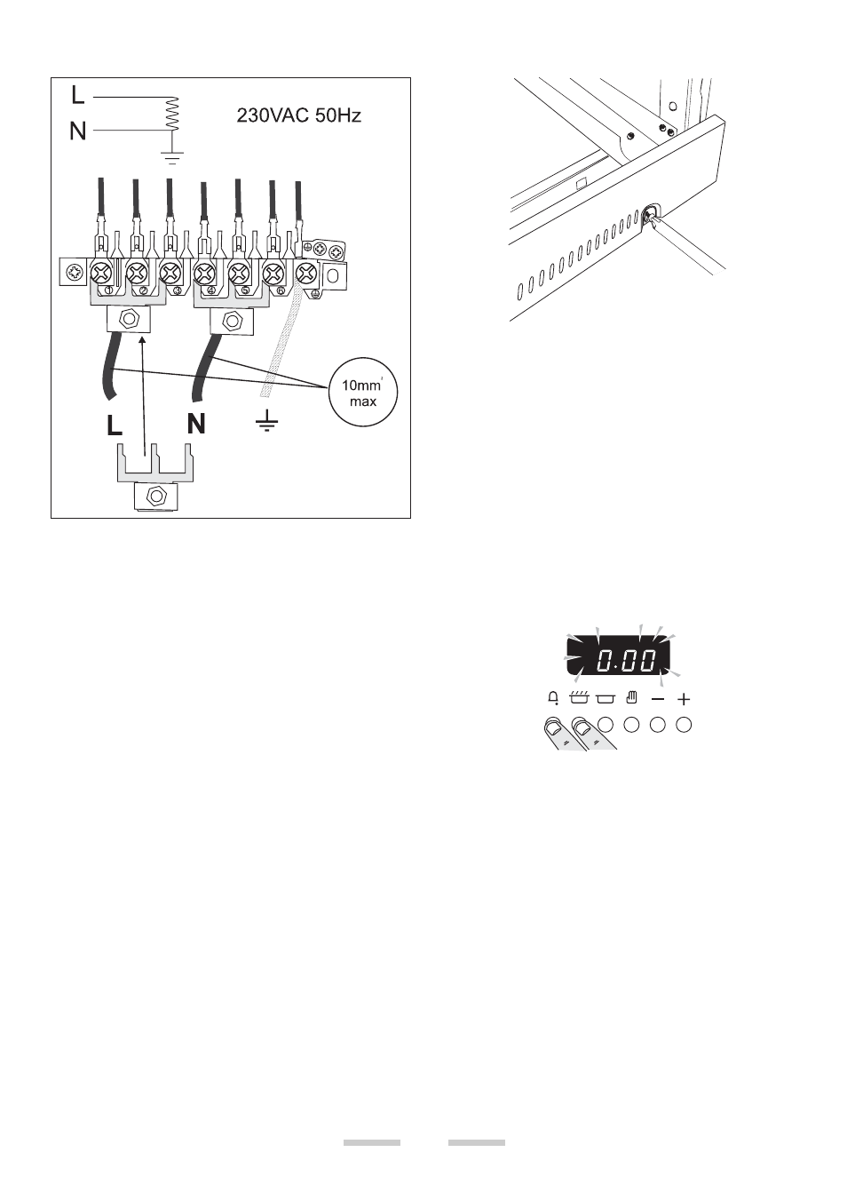 Current operated earth leakage breakers, Fitting the plinth, Oven light | Hobplate, Grill, Oven check, Customer care | Rangemaster U102210-04 User Manual | Page 24 / 28