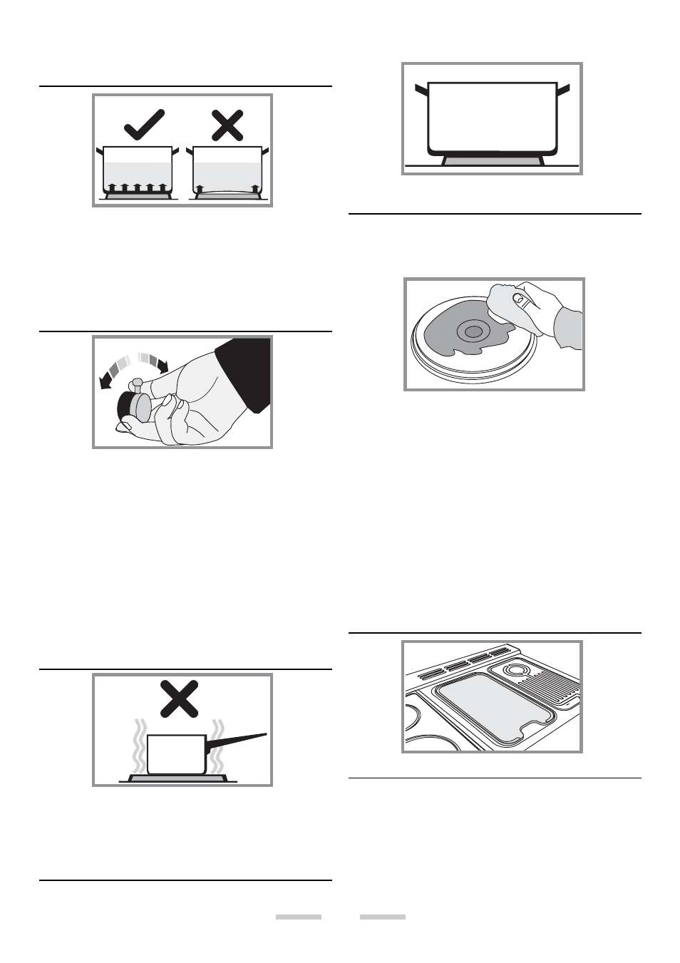 The hob, The griddle | Rangemaster U102210-04 User Manual | Page 4 / 28