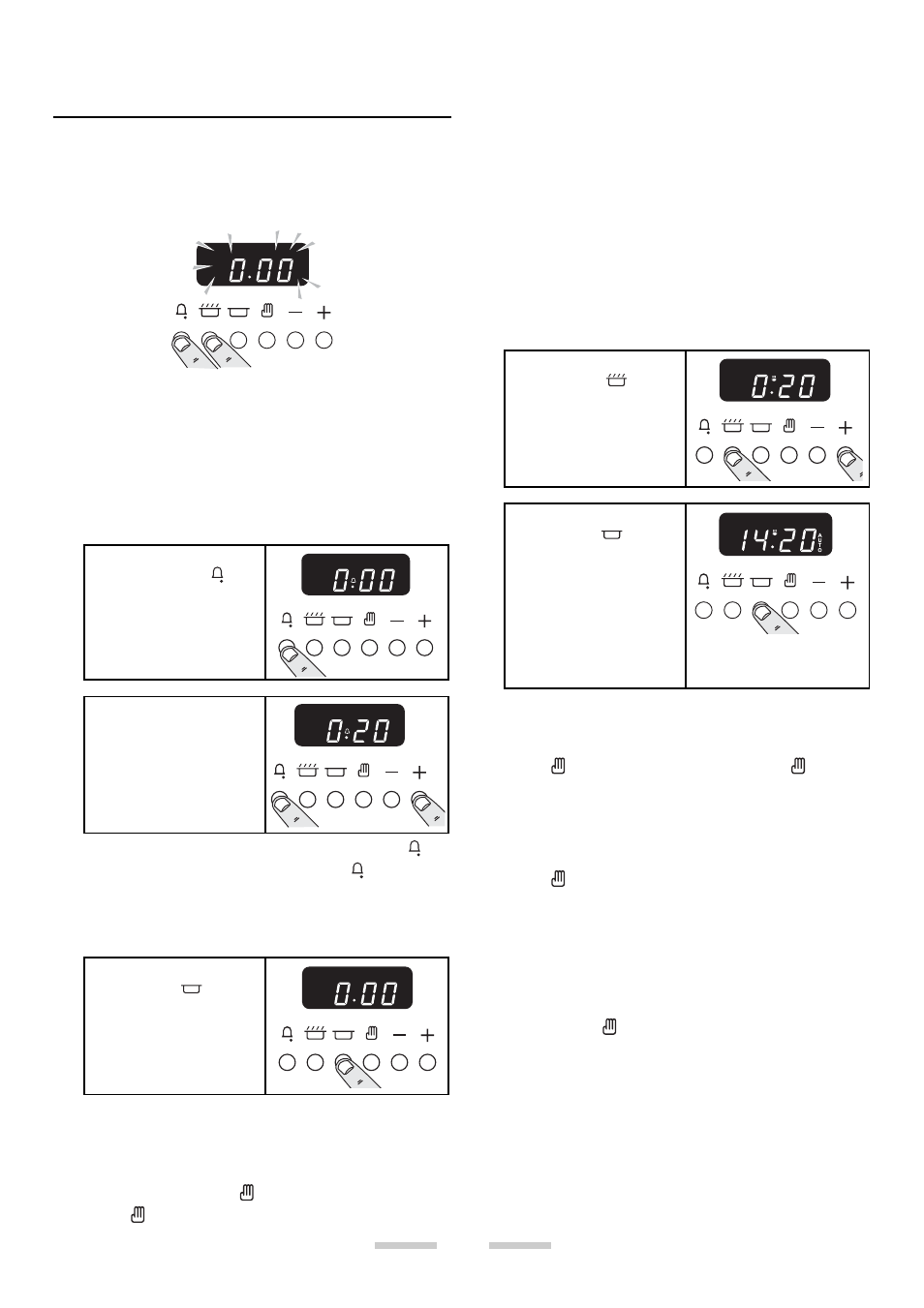 The clock, Clock special features | Rangemaster U102210-04 User Manual | Page 8 / 28