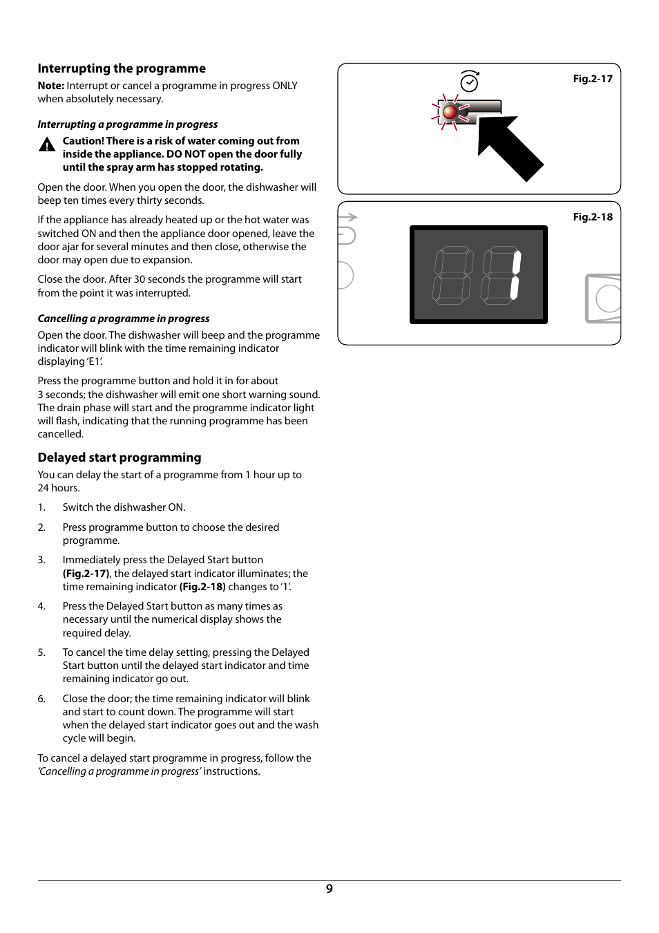 Rangemaster RDW6015FI User Manual | Page 11 / 24