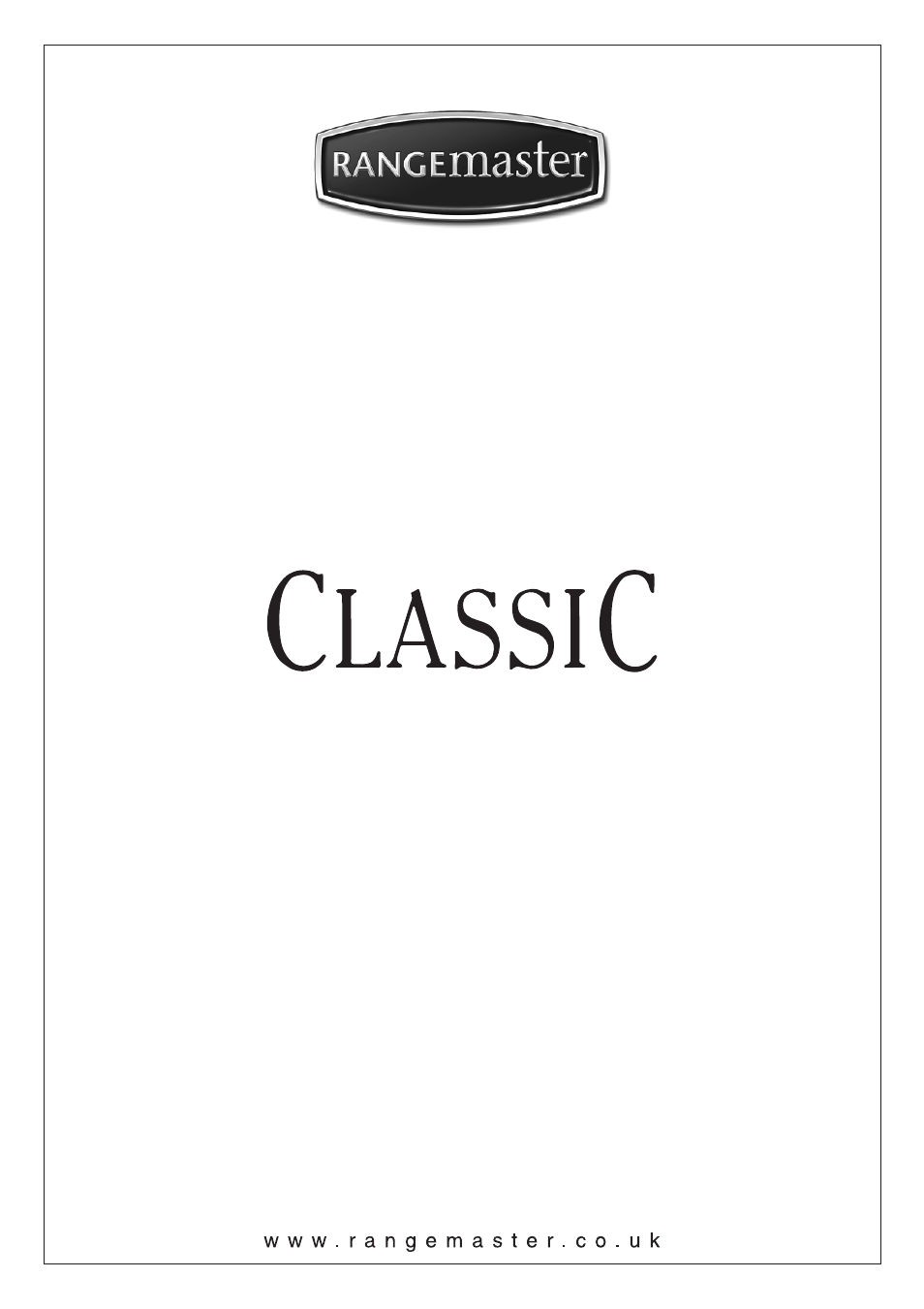 Rangemaster Classic 110 User Manual | 32 pages