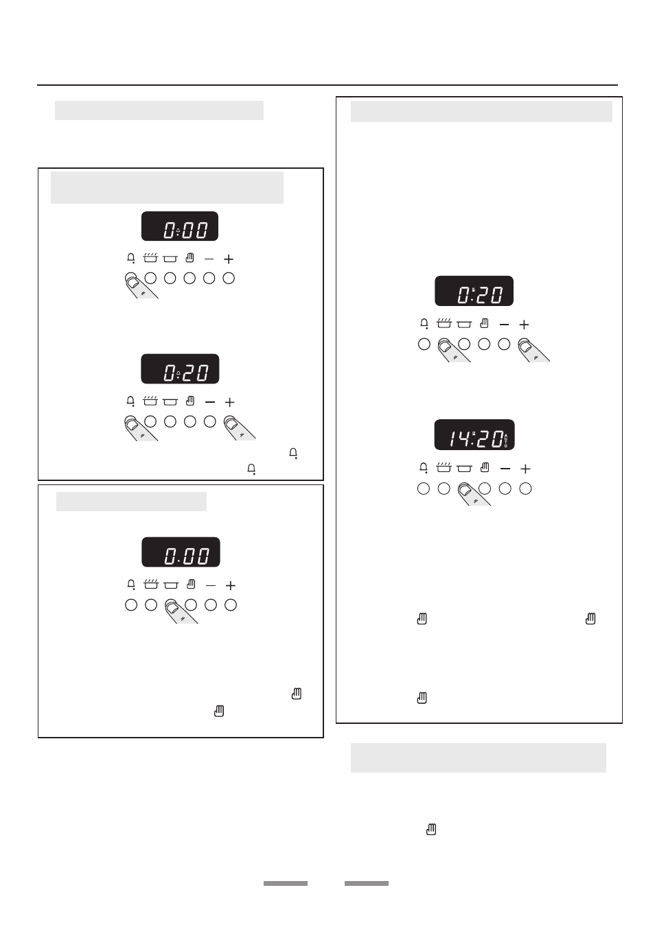 The clock | Rangemaster Classic 110 User Manual | Page 13 / 32