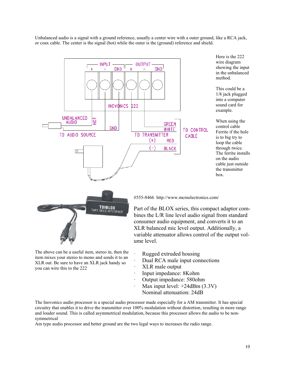 Rangemaster HAMILTON AM1000 User Manual | Page 10 / 22