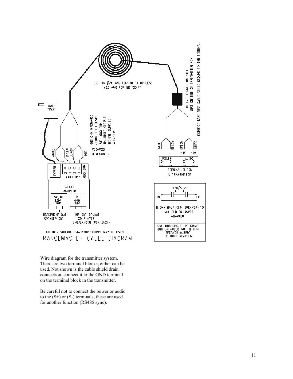 Rangemaster HAMILTON AM1000 User Manual | Page 11 / 22