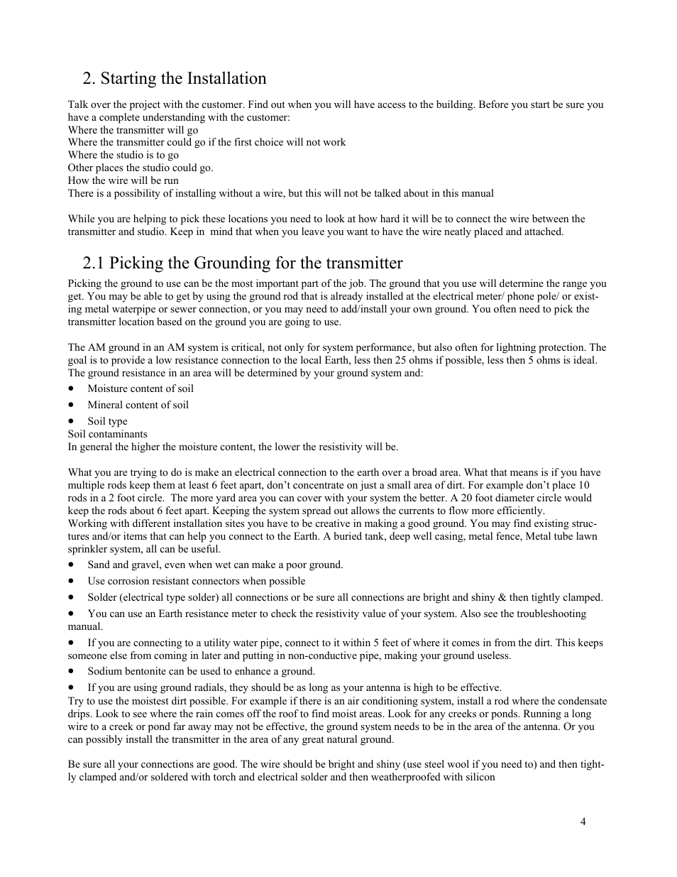 Rangemaster HAMILTON AM1000 User Manual | Page 4 / 22