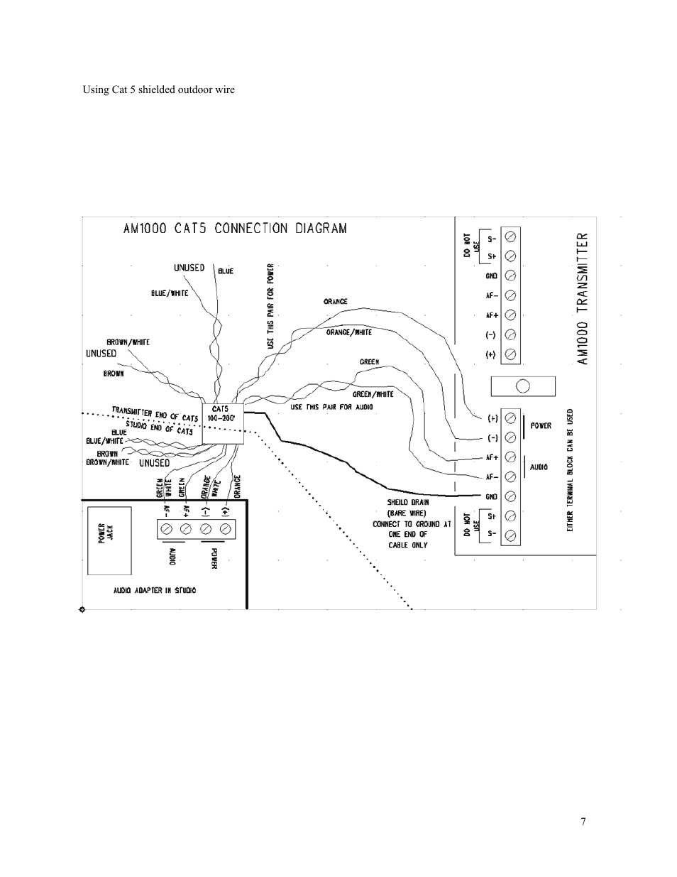 Rangemaster HAMILTON AM1000 User Manual | Page 7 / 22