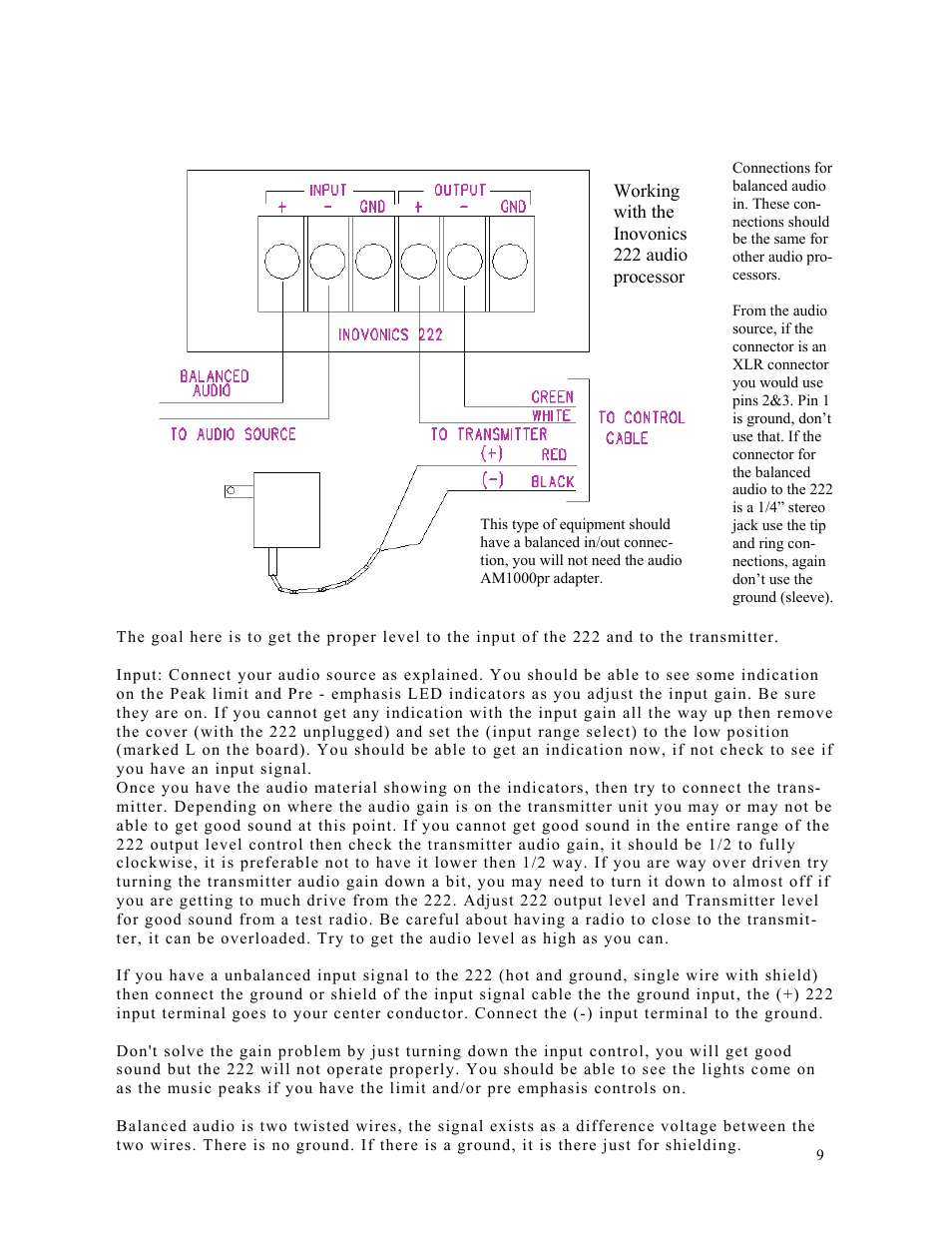 Rangemaster HAMILTON AM1000 User Manual | Page 9 / 22