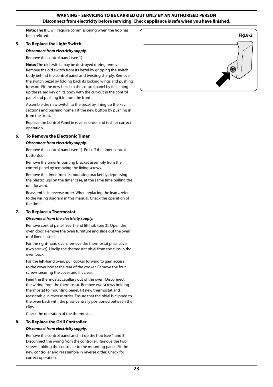 Rangemaster 90 Induction Cooker U109976 - 02 User Manual | Page 25 / 32