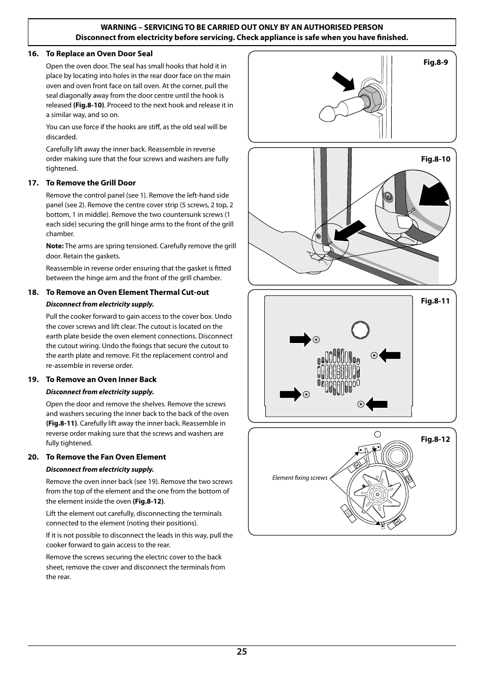 Rangemaster 90 Induction Cooker U109976 - 02 User Manual | Page 27 / 32
