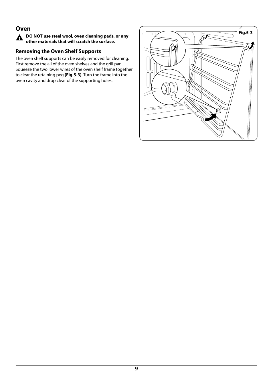 Oven | Rangemaster R9044 User Manual | Page 11 / 20