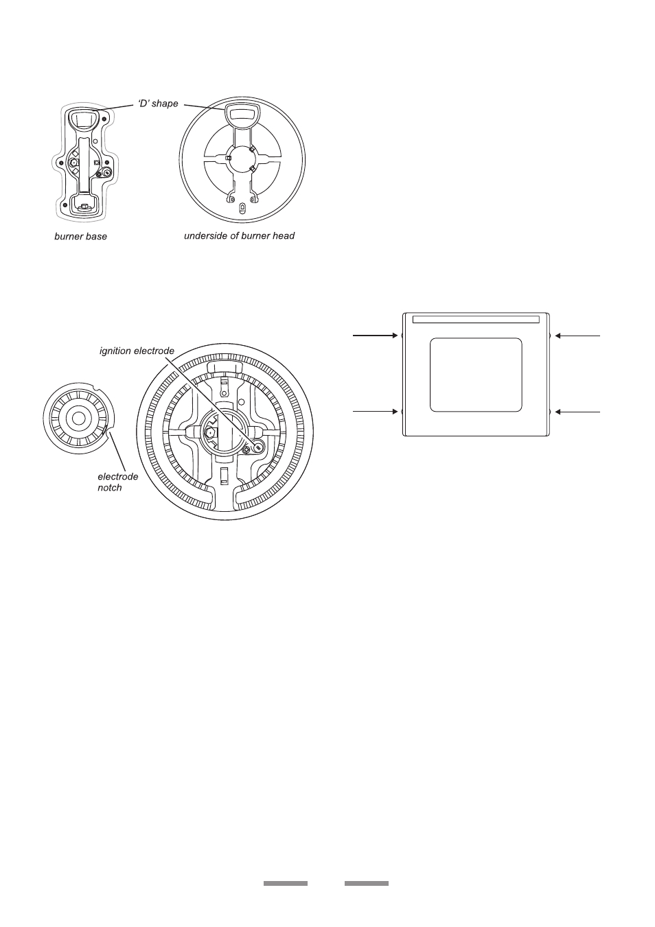 Grill, Control panel and doors, The main oven | Rangemaster U1 215 02 User Manual | Page 15 / 32