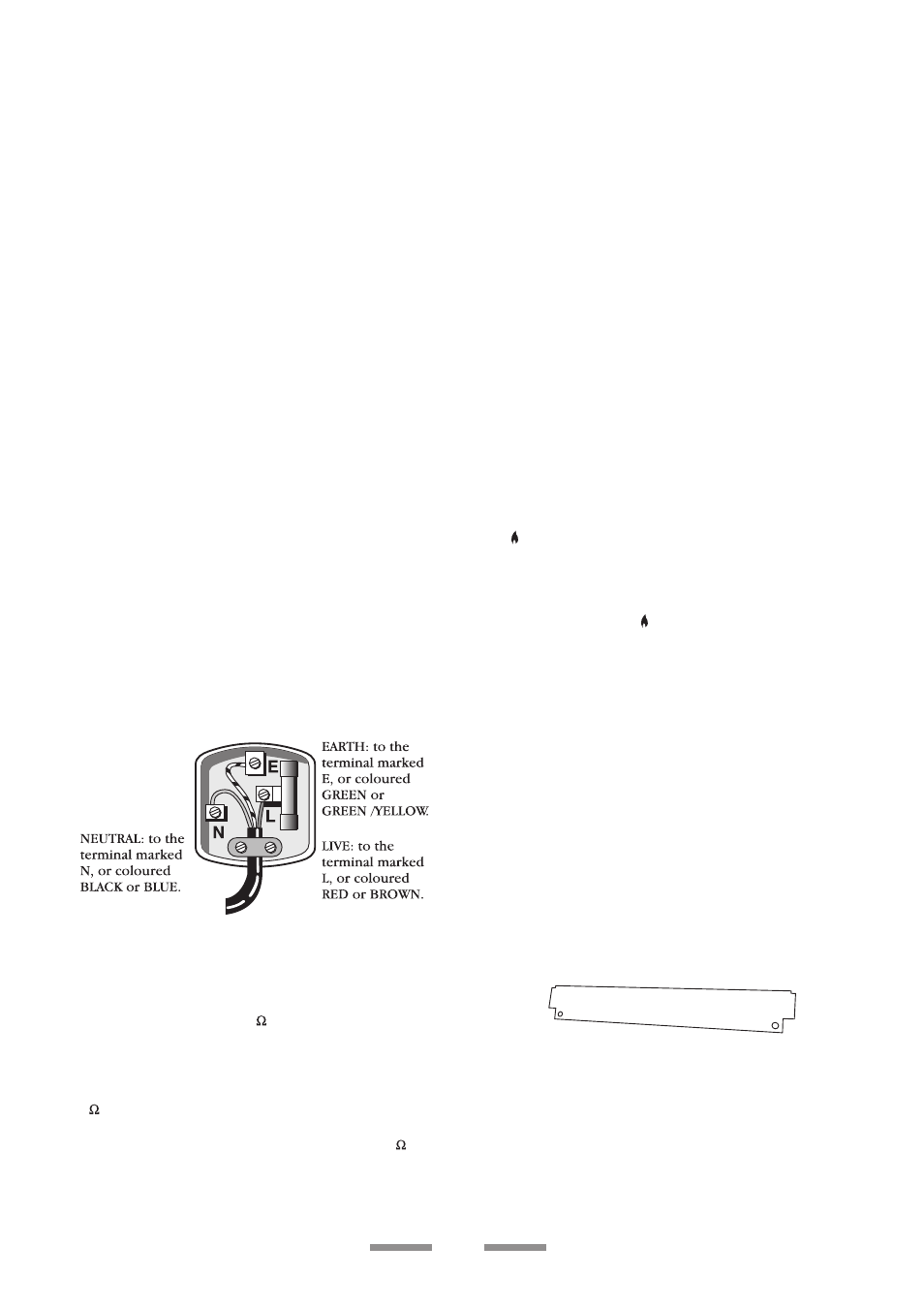 Electrical connection, Electrical checks, Grill check | Hotplate check, Fitting the oven burner trim | Rangemaster Toledo 90 Gas User Manual | Page 28 / 32