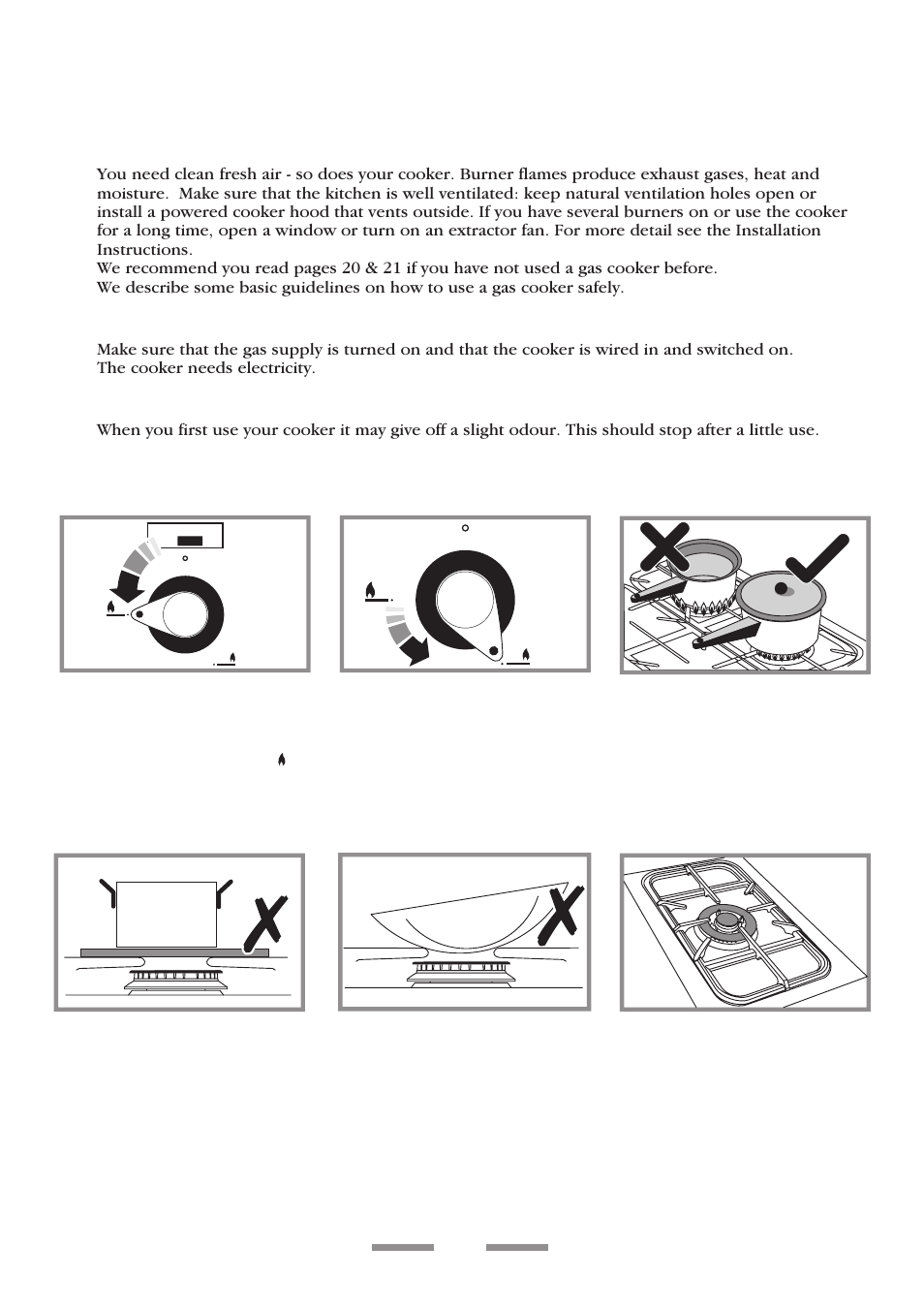 42 minute tour, Be safe, Gas and electricity on | Peculiar smells | Rangemaster Toledo 90 Gas User Manual | Page 3 / 32