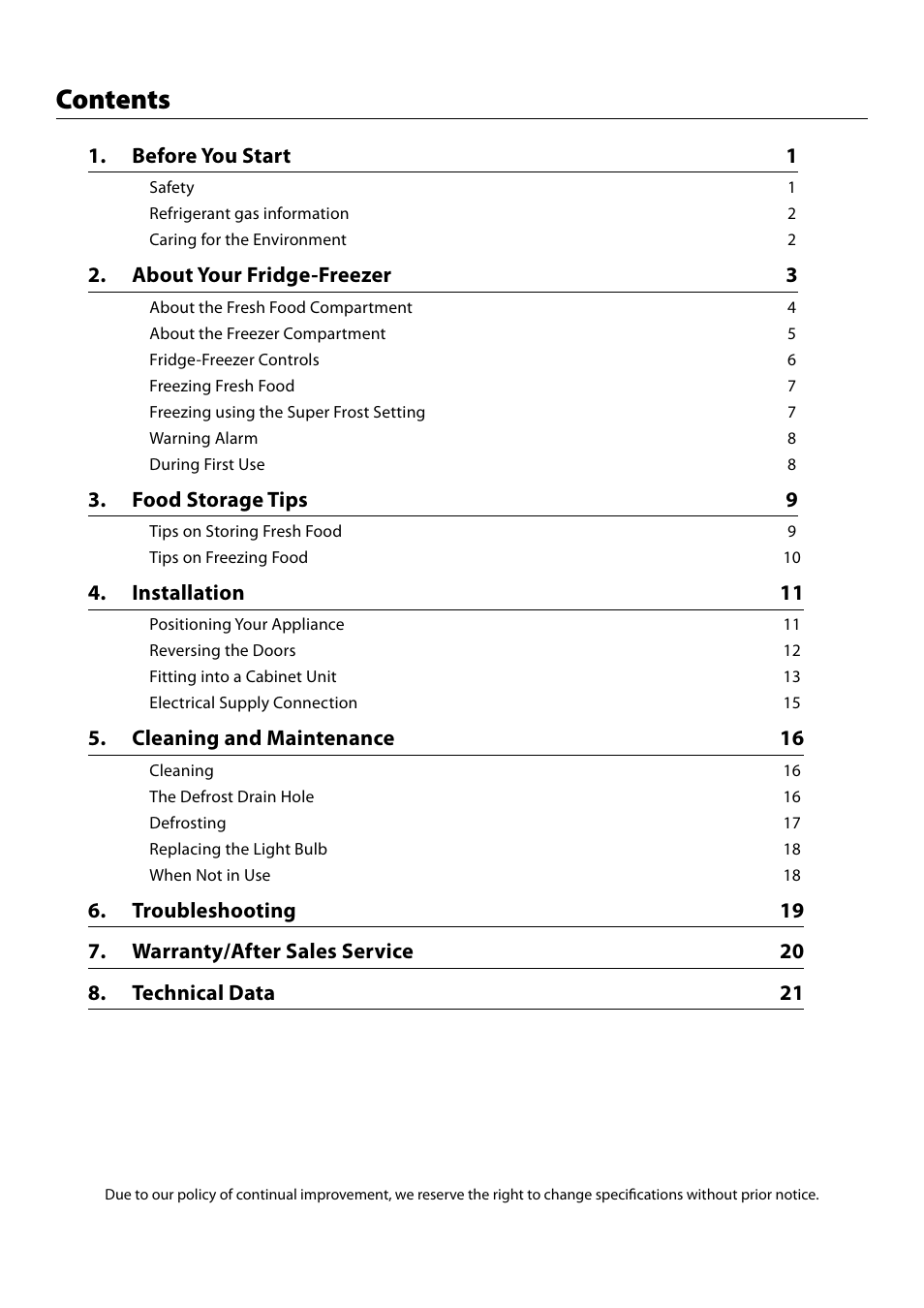 Rangemaster Integrated Fridge-Freezer 70:30 U110122-01B User Manual | Page 2 / 24