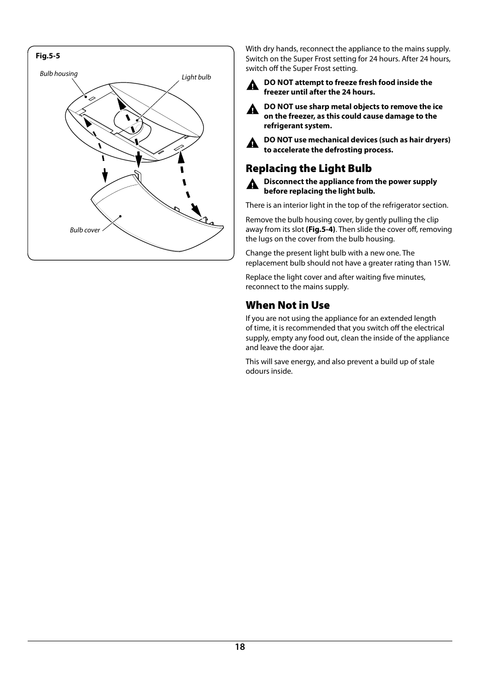 Rangemaster Integrated Fridge-Freezer 70:30 U110122-01B User Manual | Page 20 / 24