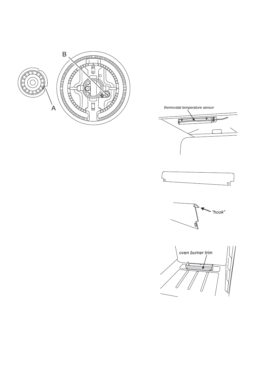 Griddle, Control panel and doors, Grill | The ovens | Rangemaster 90 Gas User Manual | Page 17 / 40