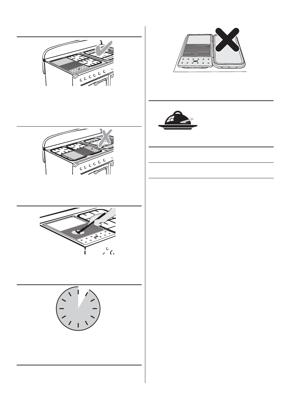 The griddle | Rangemaster 90 Gas User Manual | Page 5 / 40