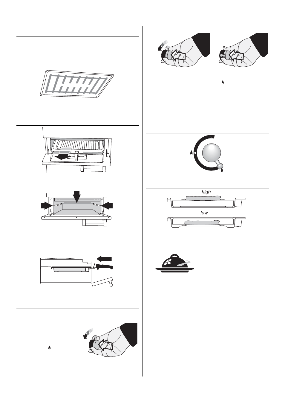 The grill | Rangemaster 90 Gas User Manual | Page 6 / 40