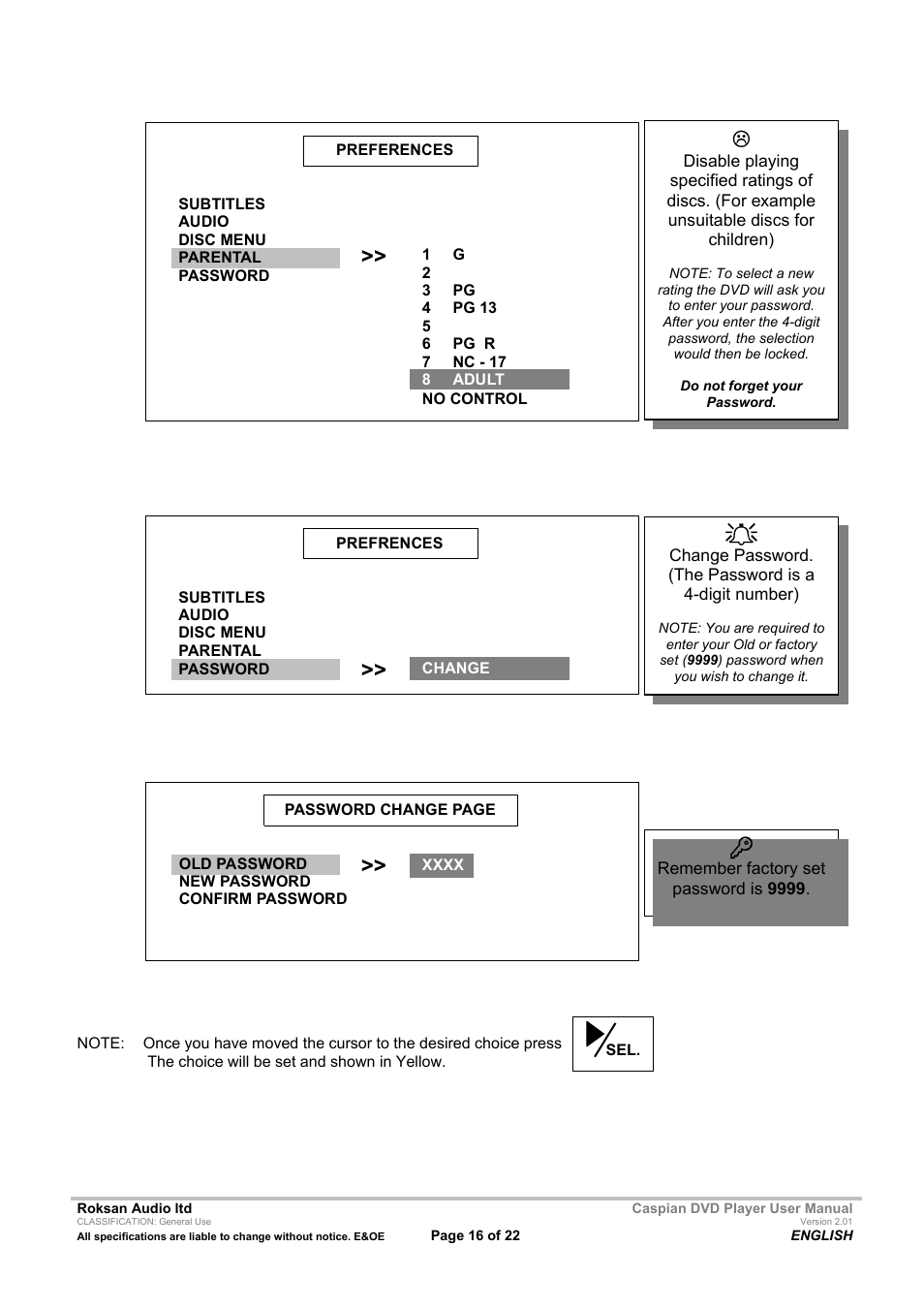 Roksan Audio Caspian User Manual | Page 16 / 22