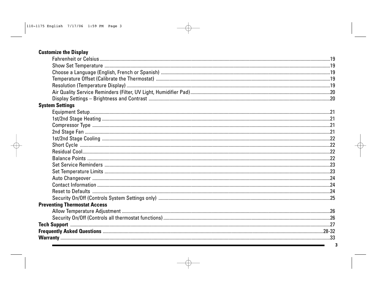 Robertshaw 9825I2 User Manual | Page 3 / 36