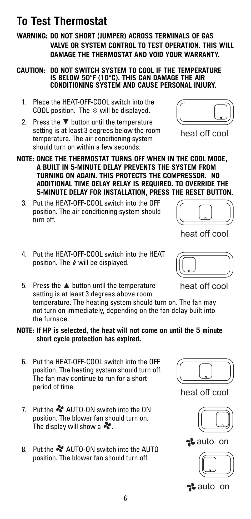 Robertshaw 8600 User Manual | Page 6 / 12