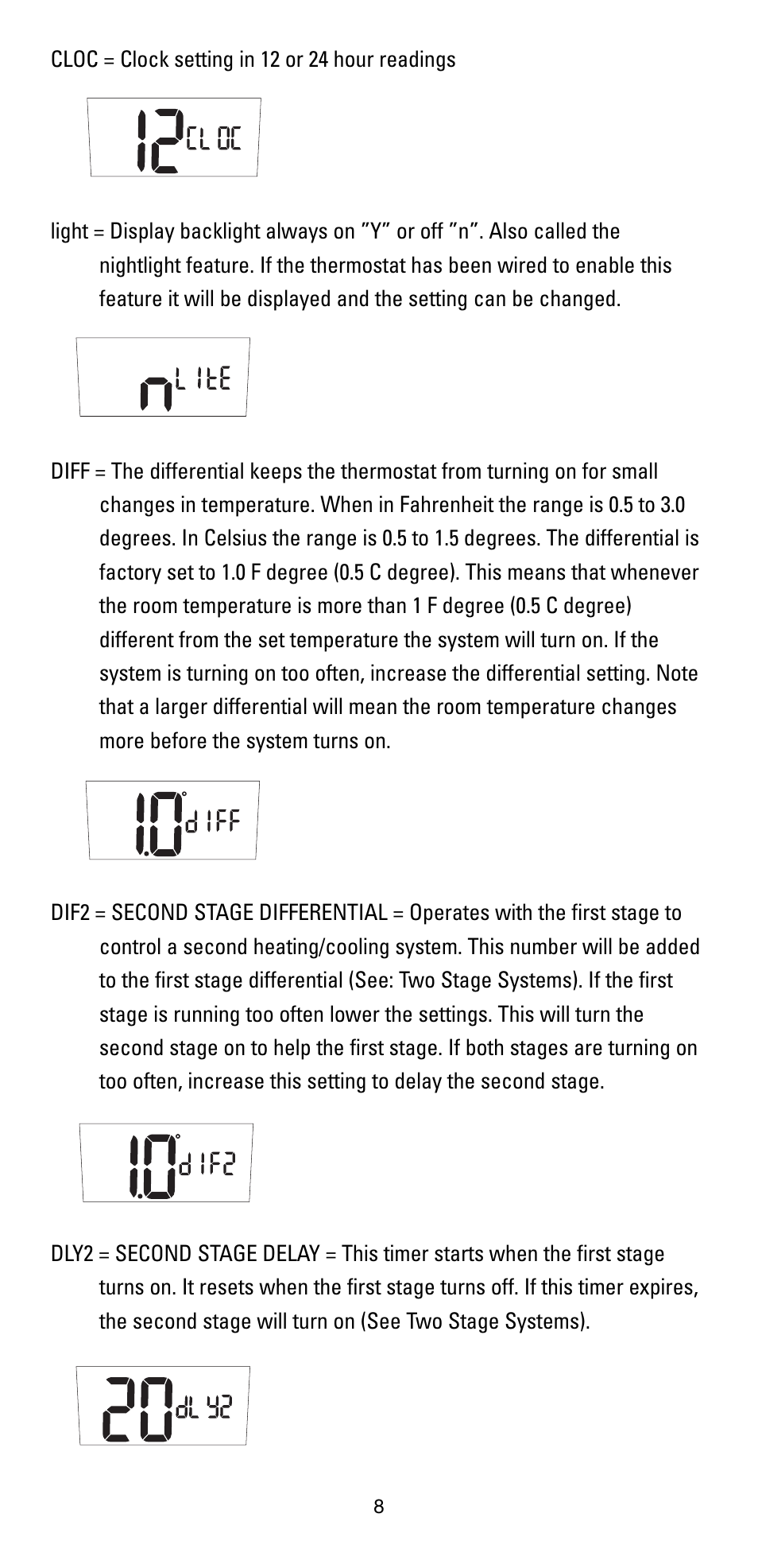 Robertshaw RS5110 User Manual | Page 8 / 32
