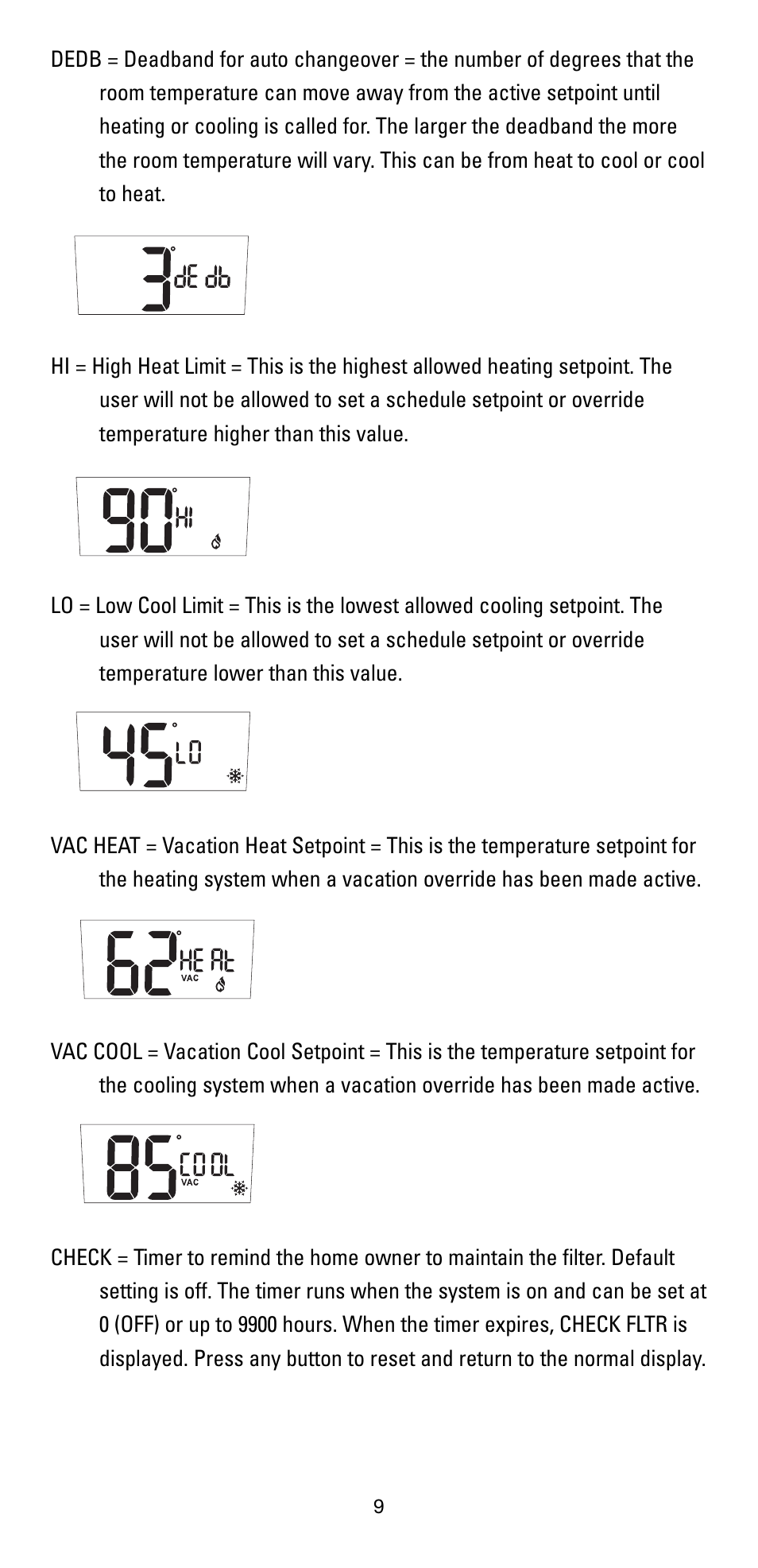Robertshaw RS5110 User Manual | Page 9 / 32