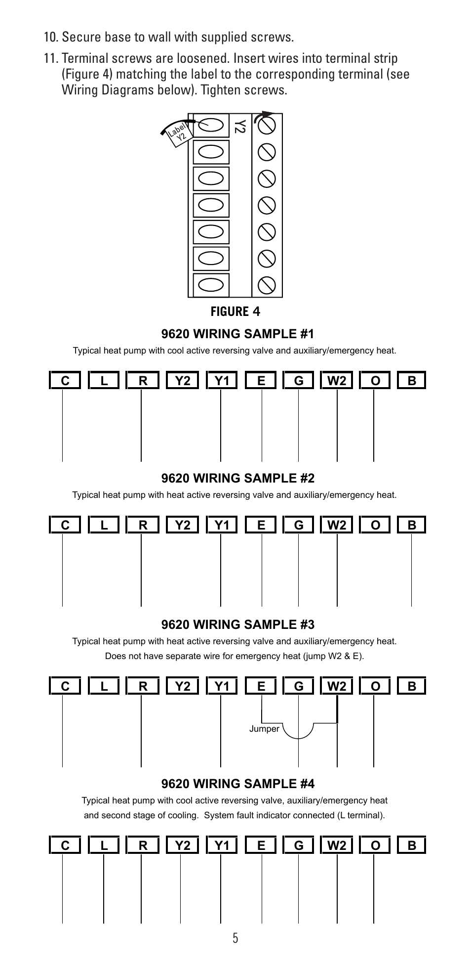 Robertshaw 9620 User Manual | Page 5 / 14