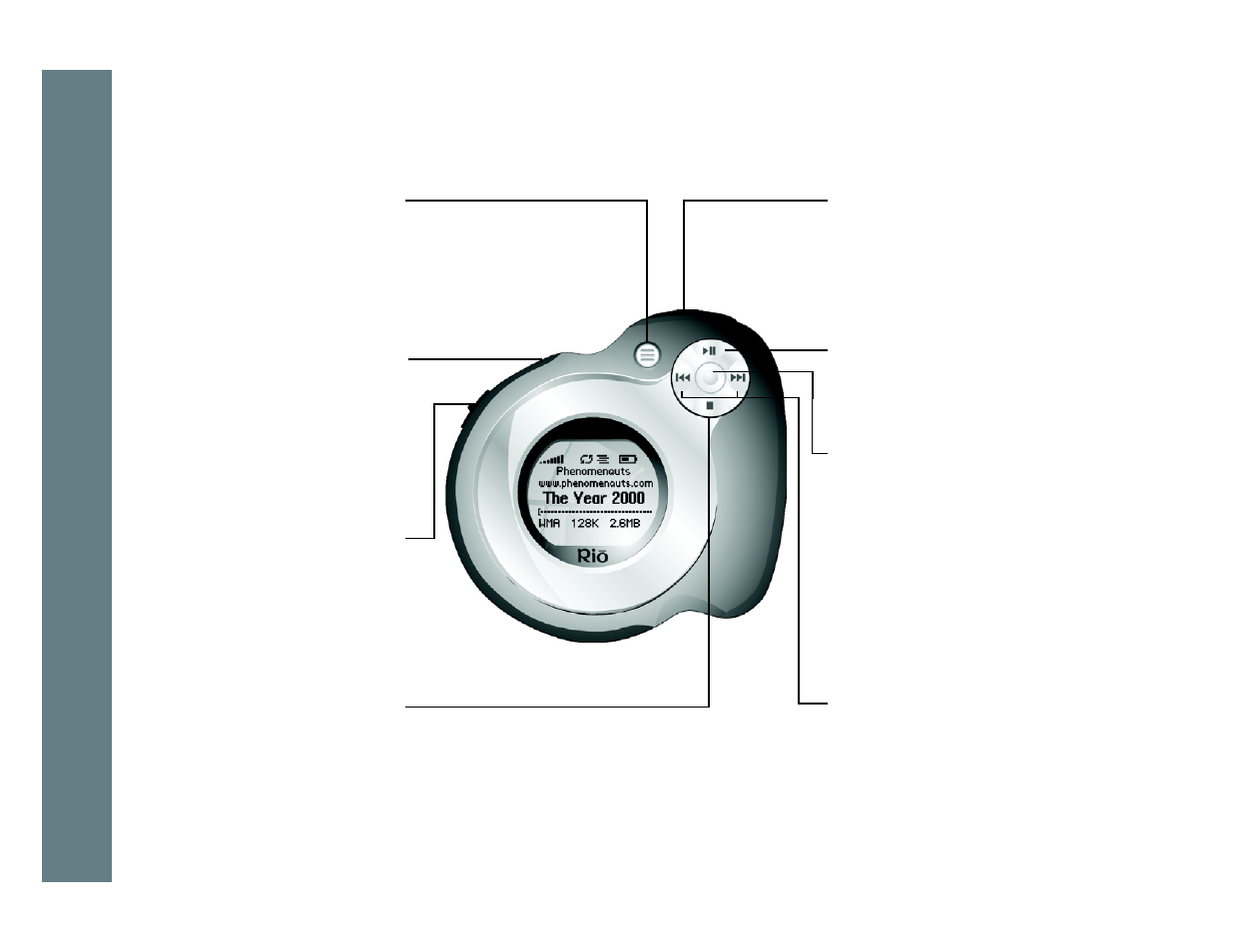 Tour of the rio se510, Rio se510 | Rio Audio SE510 User Manual | Page 6 / 52