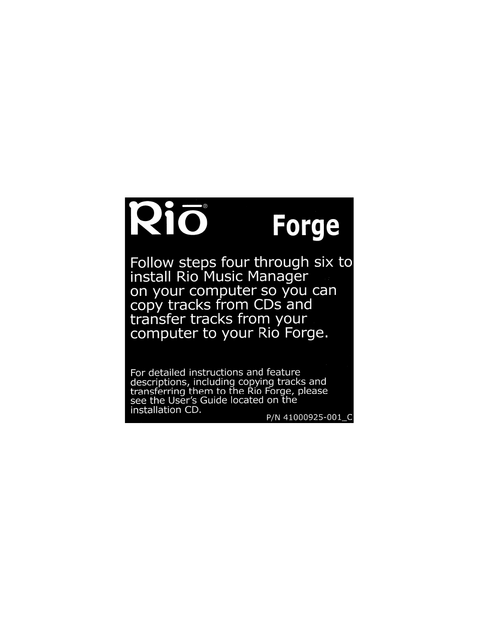 Rio Audio Forge User Manual | Page 67 / 77