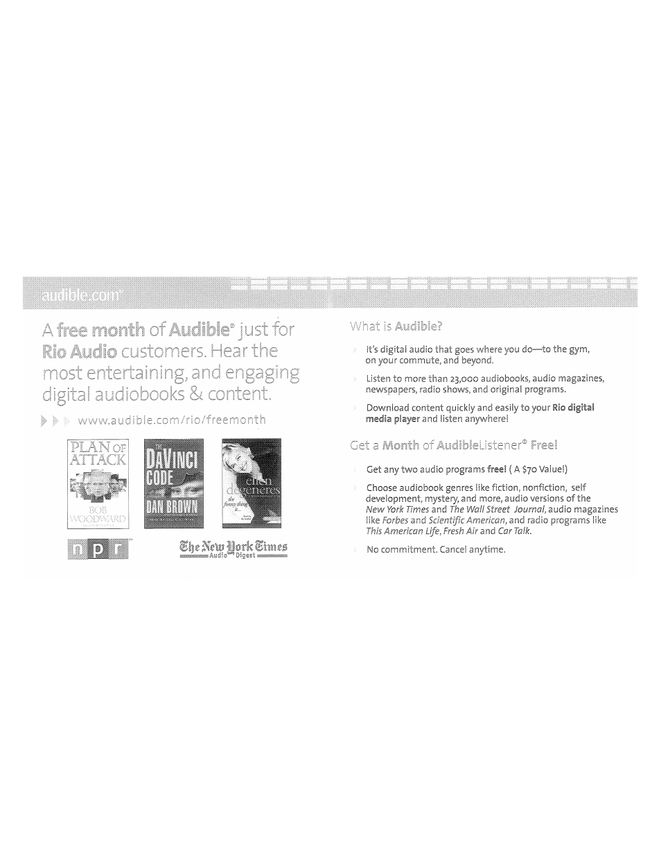 Rio Audio Forge User Manual | Page 74 / 77