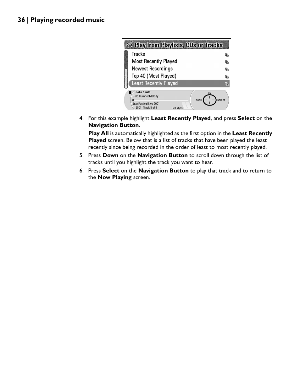 Rio Audio Advanced Digital Audio Center User Manual | Page 38 / 116