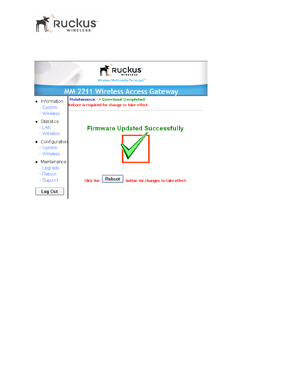 Tftp or ftp download | Ruckus Wireless MM2211 User Manual | Page 49 / 54