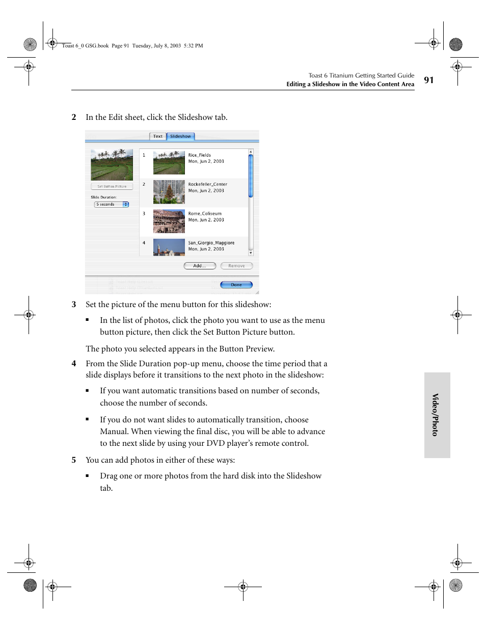Roxio TOAST 6 User Manual | Page 101 / 132