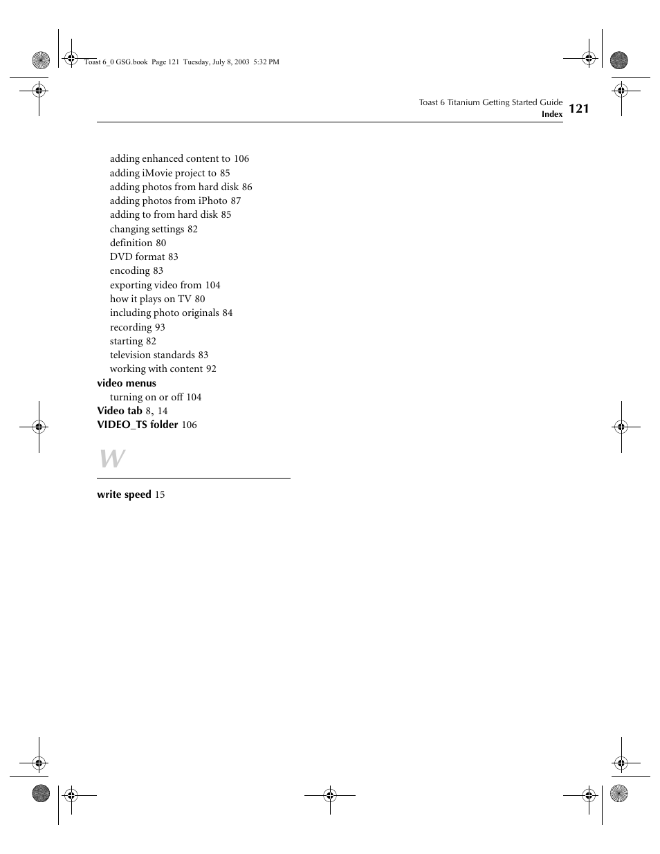Roxio TOAST 6 User Manual | Page 131 / 132